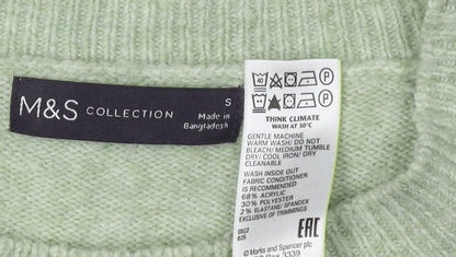 Womens UK Size S Marks and Spencer Multicoloured Pullover Jumper