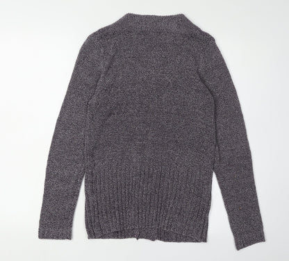 Sarah Dunway Women's Grey Cardigan Size M