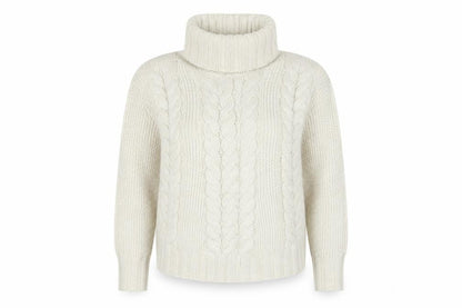Womens UK Size 12 Debenhams Ivory Pullover Jumper