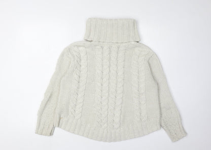 Womens UK Size 12 Debenhams Ivory Pullover Jumper