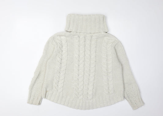 Womens UK Size 12 Debenhams Ivory Pullover Jumper