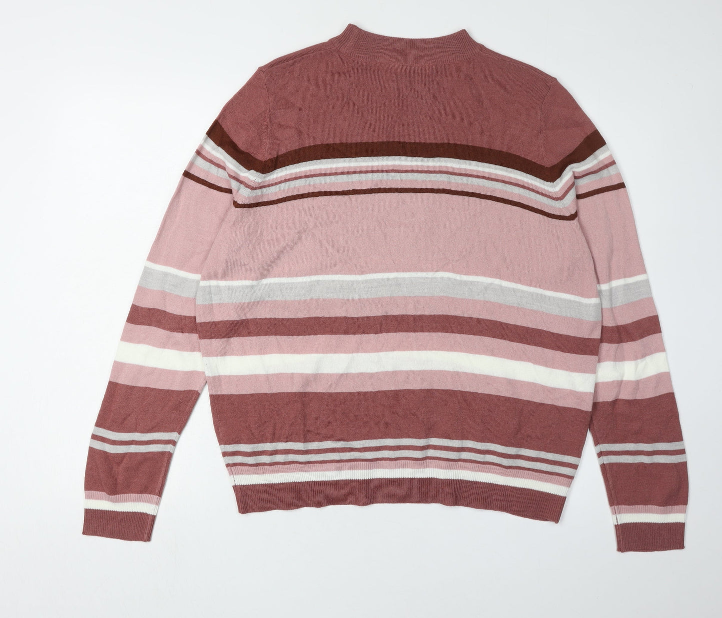 Womens UK Size 18 Marks and Spencer Pink Pullover Jumper