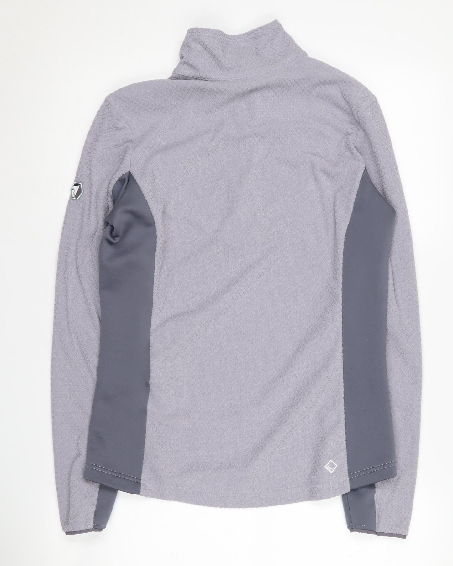 Regatta Women's Grey Lightweight 1/2 Zip Sweatshirt Size 12