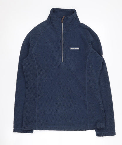 Craghoppers Women's Blue Fleece Sweatshirt Size 10