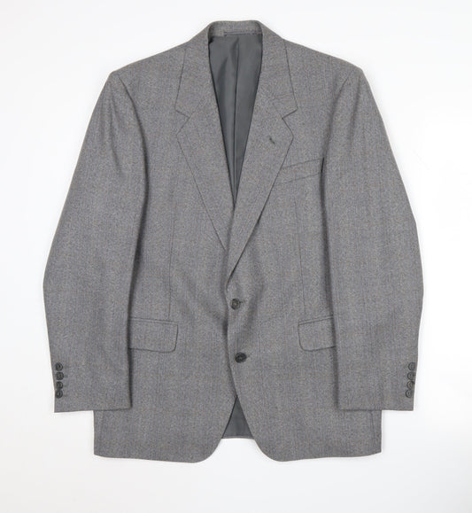 Mens UK Size 40 Centaur Regular Grey Suit Jacket