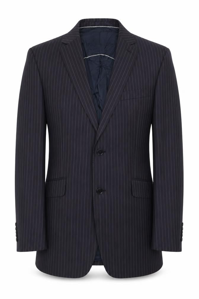 Mens UK Size 42 St. George by Duffer Regular Blue Suit Jacket