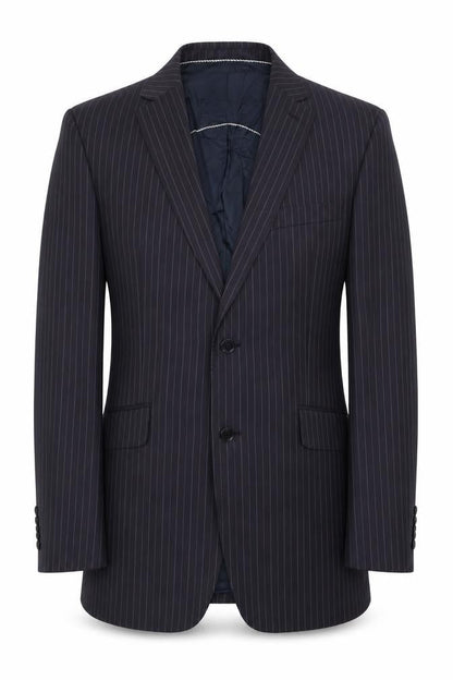Mens UK Size 42 St. George by Duffer Regular Blue Suit Jacket