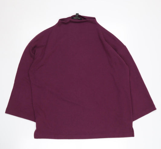 Banana Republic Women's Purple Pullover Jumper M