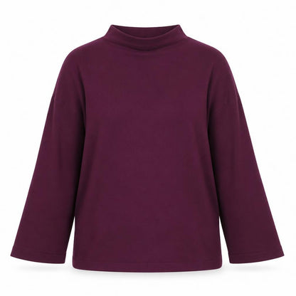 Womens UK Size M Banana Republic Purple Pullover Jumper