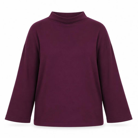 Womens UK Size M Banana Republic Purple Pullover Jumper