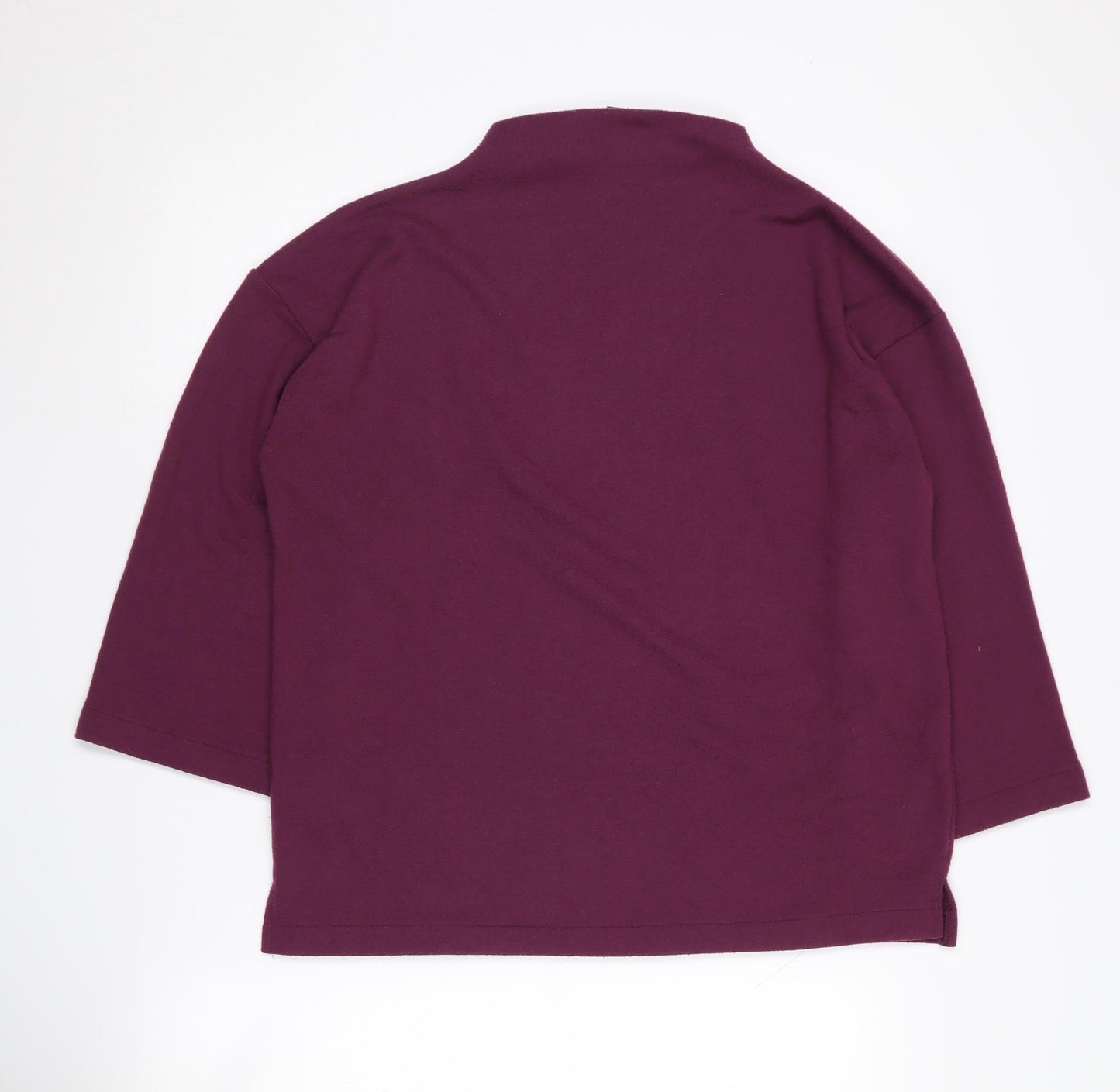 Banana Republic Women's Purple Pullover Jumper M