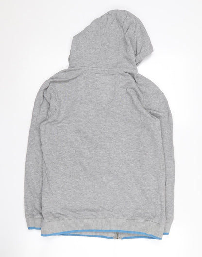 Tokyo Laundry Boys Grey Full Zip Hoodie 13 Years