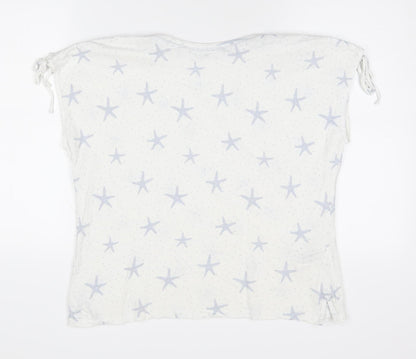 Laura Ashley Women’s Ivory Star UK 10 Top