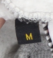 Voi Jeans Men's Grey Henley Hoodie, Size M