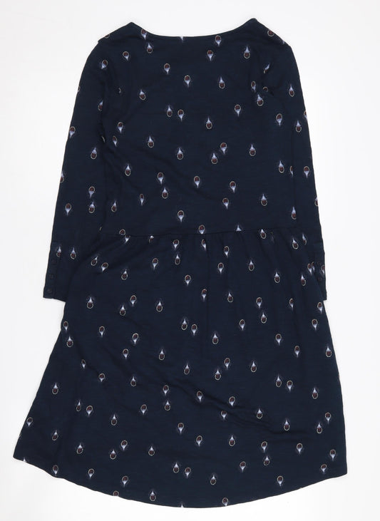 Fat Face Women's Blue Shift Dress Size 6