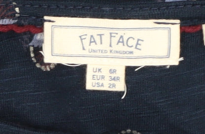 Fat Face Women's Blue Shift Dress Size 6