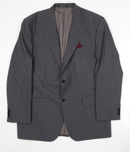 Mens UK Size 44 Baumler Regular Grey Suit Jacket