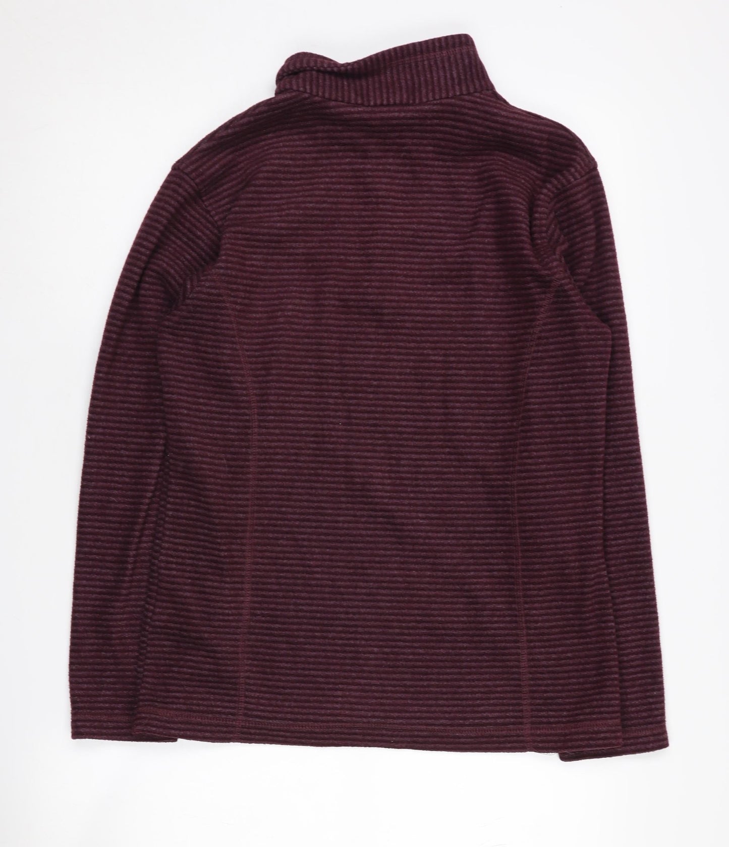 Regatta Women's Red Henley Sweatshirt Size 10, 1/4 Zip