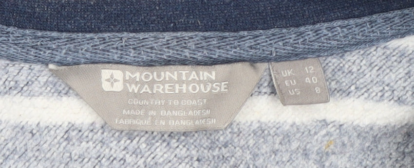 Womens UK Size 12 Mountain Warehouse Blue  Sweatshirt