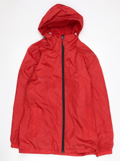 Mens UK Size S Regatta Red Windbreaker Coat