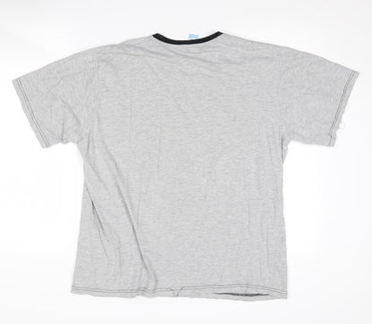 City Grey Logo Men's Large T-Shirt