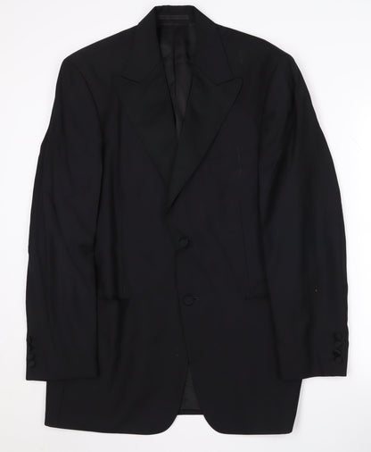 Austin Reed Men's Black Tuxedo Blazer 40R Regular Fit