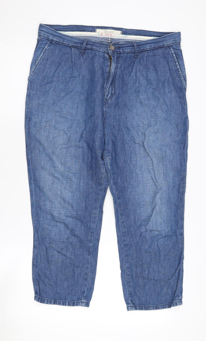 Womens UK Size 10 Wrangler  Ankle Blue Jeans