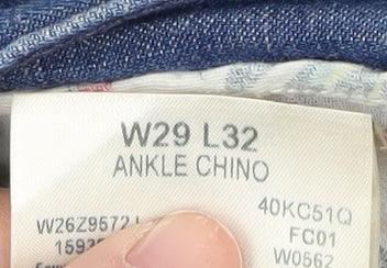 Womens UK Size 10 Wrangler  Ankle Blue Jeans