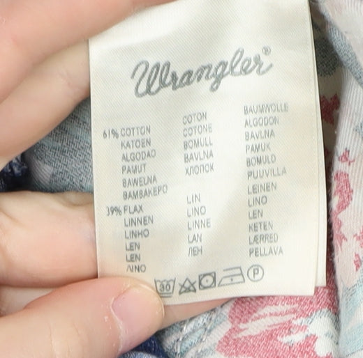 Womens UK Size 10 Wrangler  Ankle Blue Jeans