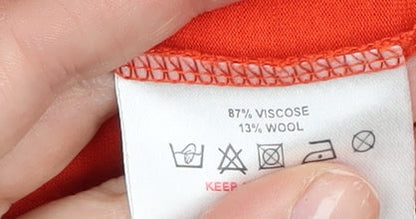 White Stuff Women's Orange Dress Size 8