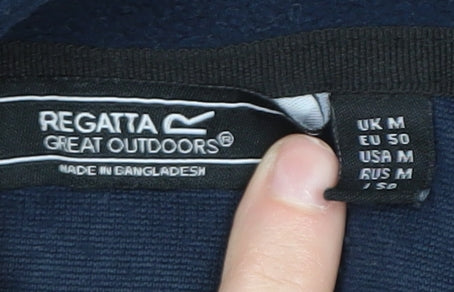 Mens UK Size M Regatta Blue Pullover Sweatshirt