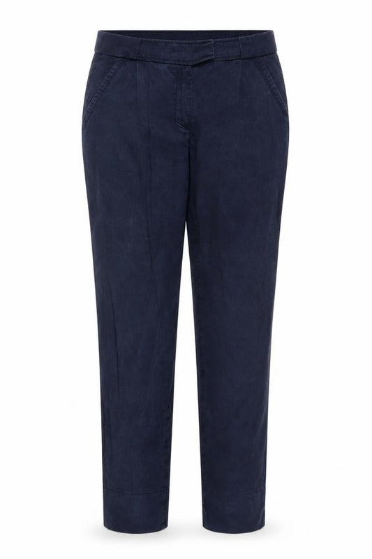 Womens UK Size 8 Jigsaw Regular Fit Casual Blue Trousers