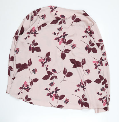 Jacques Vert Women's Multicoloured Floral Blouse Size 18