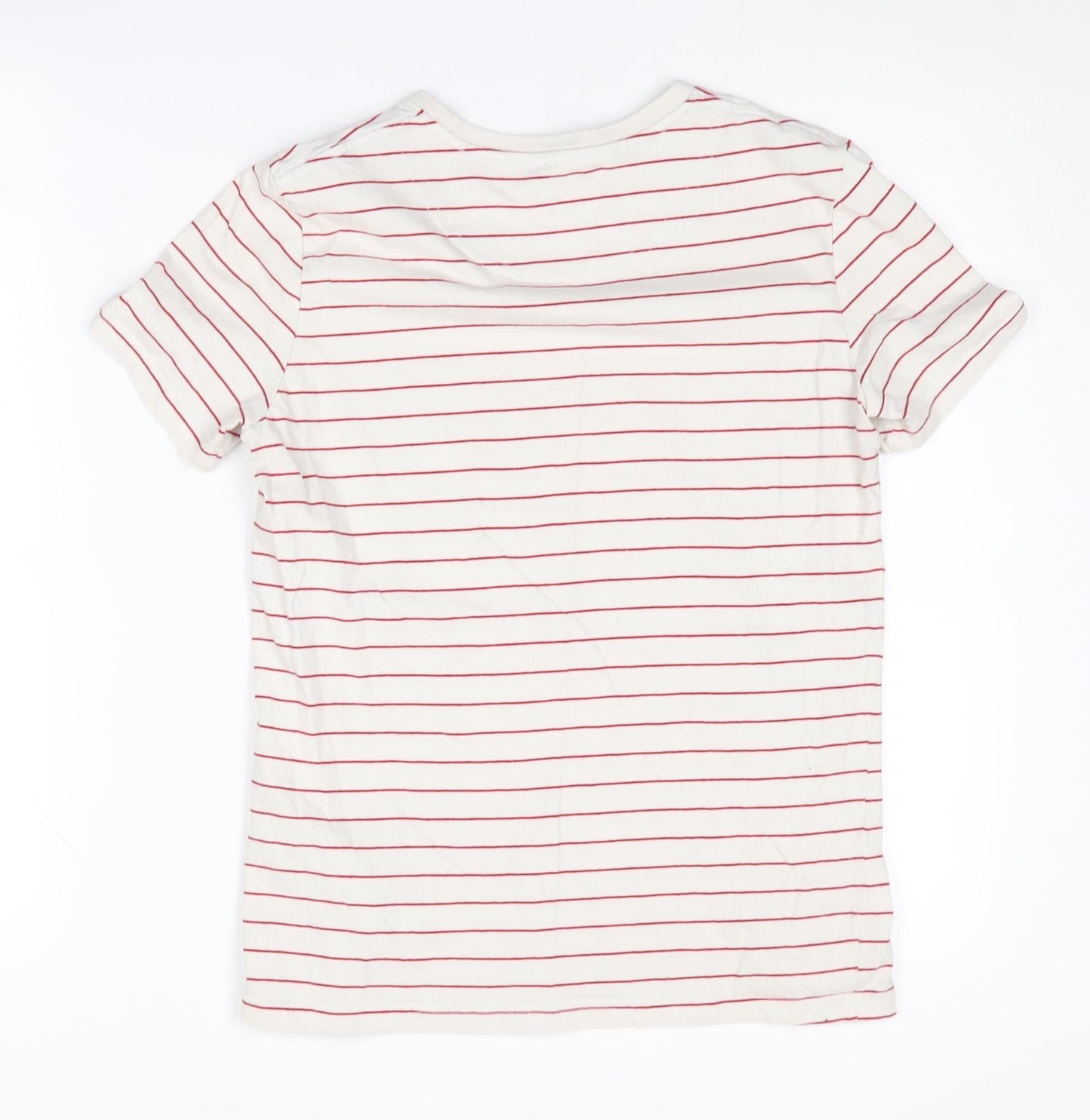 Henri Lloyd Boys White Striped T-Shirt, Size 14-15 Years