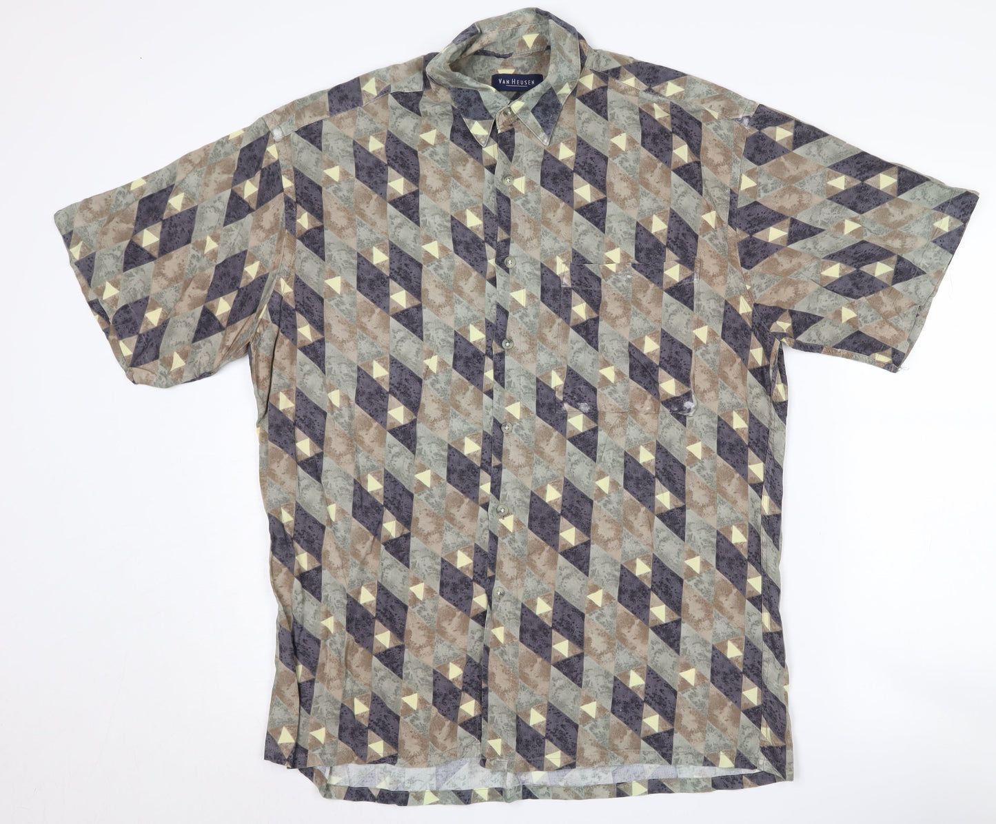 Van Heusen Men's Multicoloured Geometric Shirt