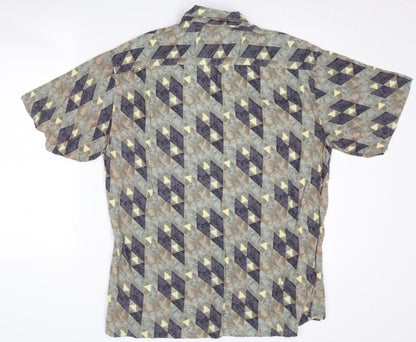 Van Heusen Men's Multicoloured Geometric Shirt