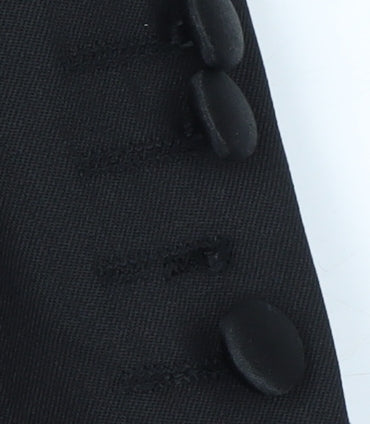 Mens UK Size 40 Pierre Cardin Regular Black Suit Tuxedo
