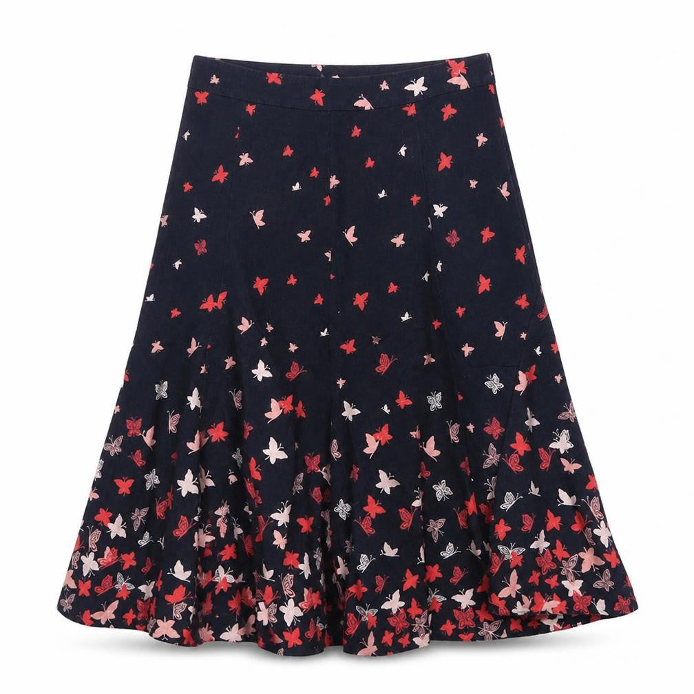 Womens UK Size 8 Laura Ashley Flare  Skirt