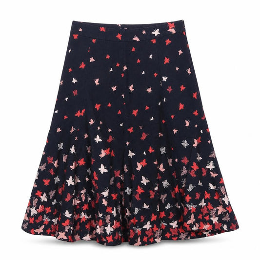 Womens UK Size 8 Laura Ashley Flare  Skirt