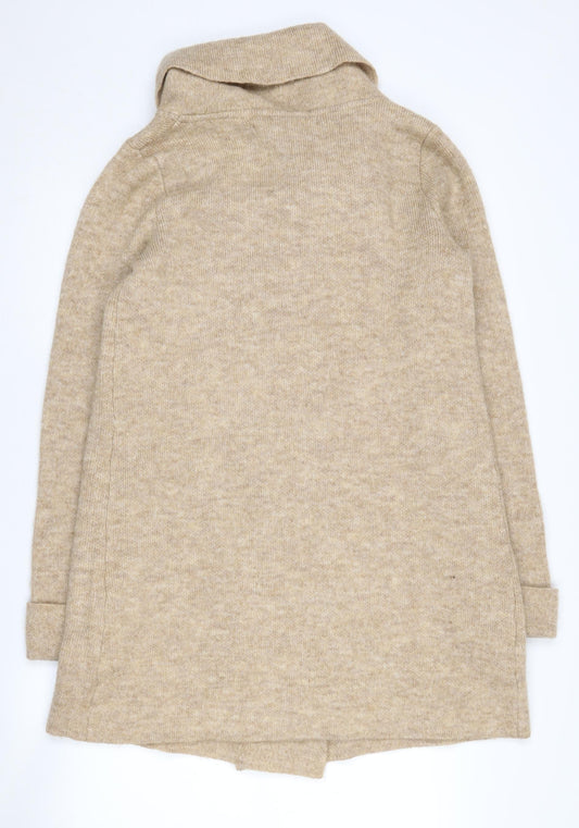 Womens UK Size M Max Studio Beige Cape Jumper