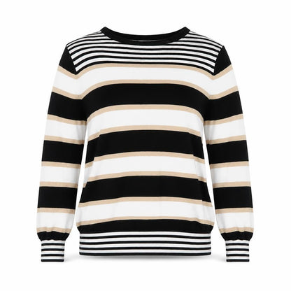 Principles Women's Multicolour Striped Pullover - Size 14