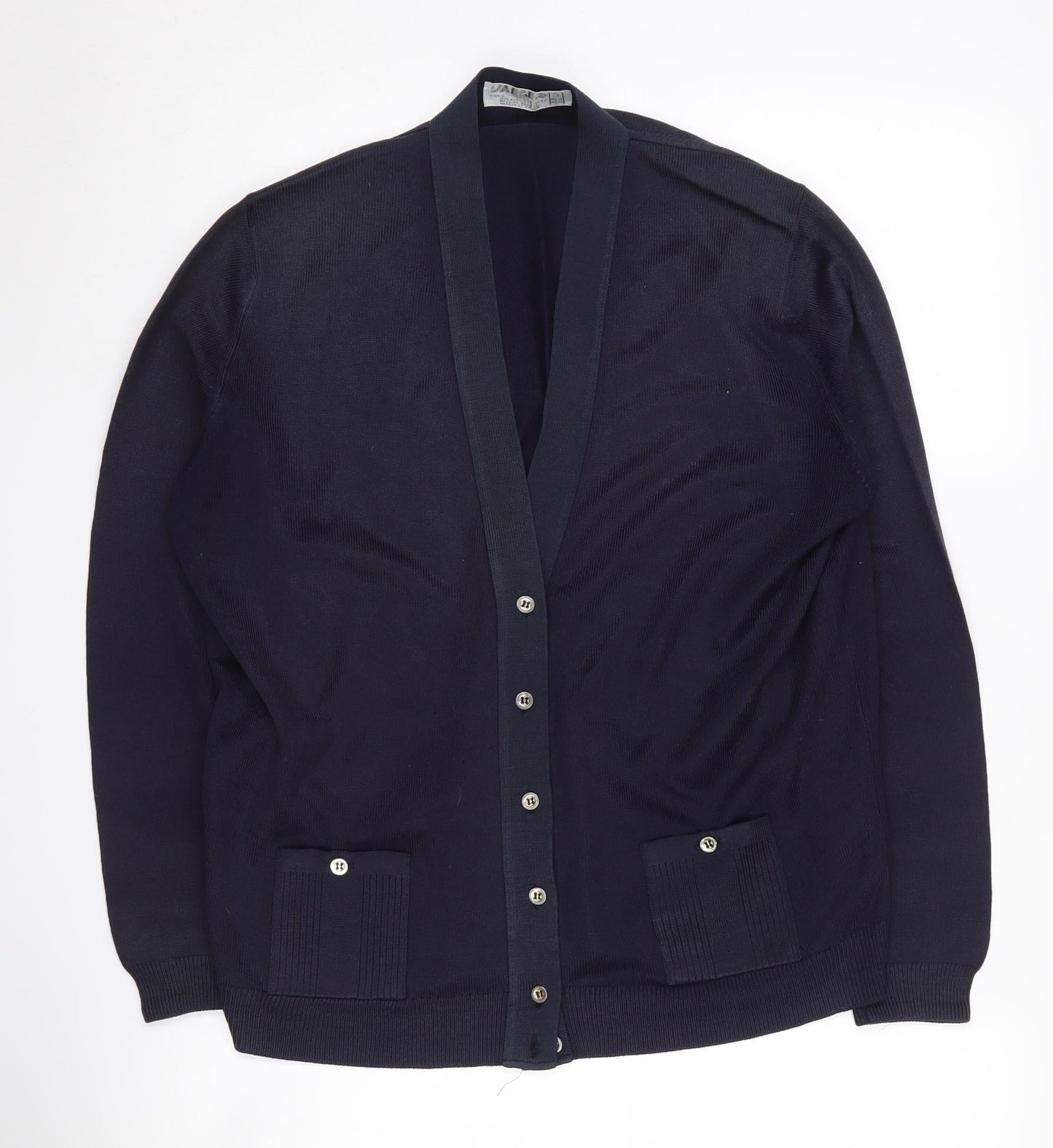 Jaeger Women's Black Cardigan Size 12, Button Accents