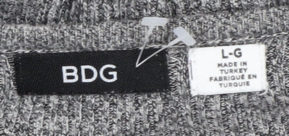 Womens UK Size L BDG Grey Pullover Jumper