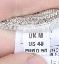 Pierre Sangan Men's Beige M Knit Pullover Jumper