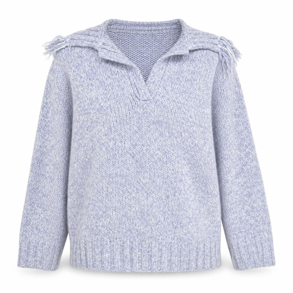 Womens UK Size M Ellen Tracy Blue  Jumper