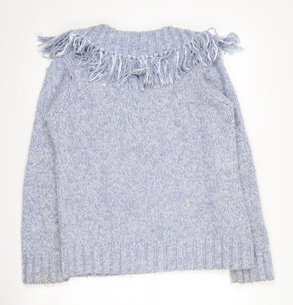 Womens UK Size M Ellen Tracy Blue  Jumper