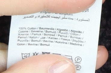 Selected Homme Men's Brown Cotton Pullover S