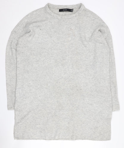 Womens UK Size 12 VERO MODA Grey Pullover Jumper