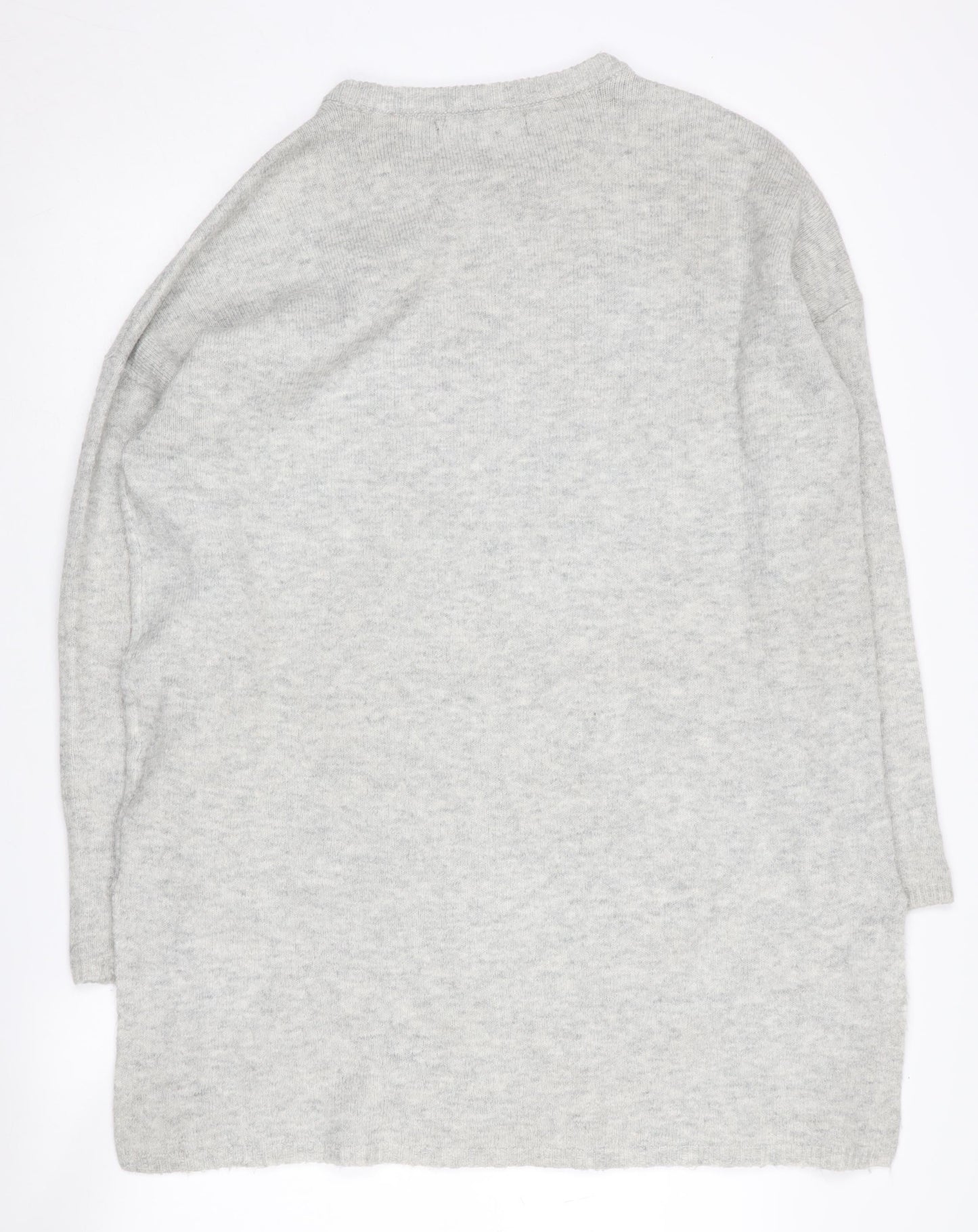 Womens UK Size 12 VERO MODA Grey Pullover Jumper