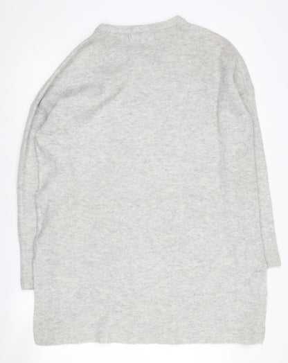 Womens UK Size 12 VERO MODA Grey Pullover Jumper